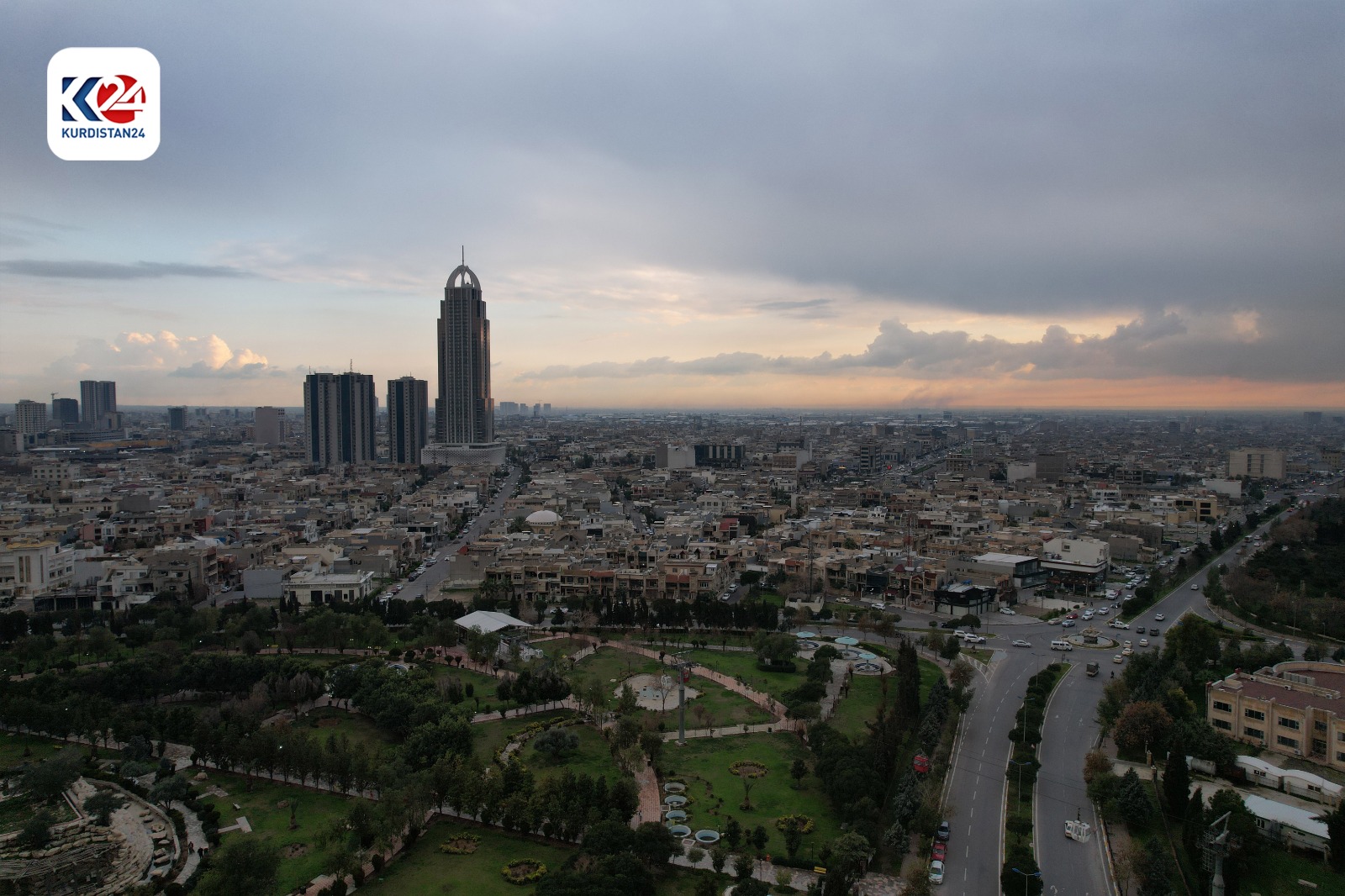 Erbil city. (Photo: Kurdistan24/ Islam Hiro)